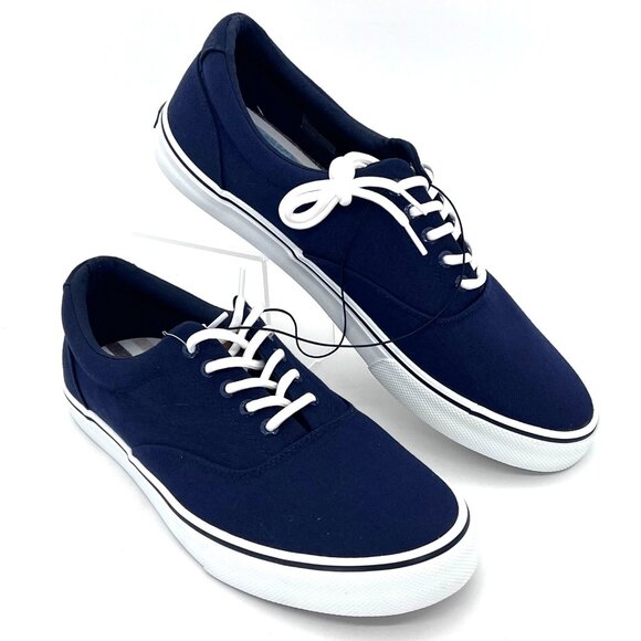 Izod Rangley Memory Foam Sneakers Mens Shoes Size 12 Navy Durable Lightweight - Picture 5 of 14